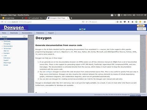 doxygen manual